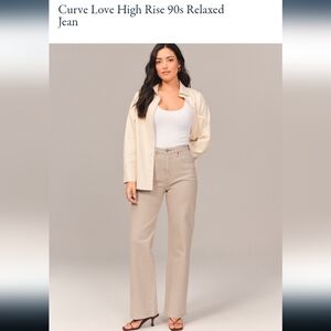 Abercrombie & Fitch 90s Relaxed Curve Love Size 25 R